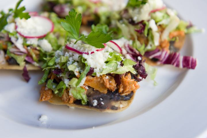 Crispy tostada slaw
