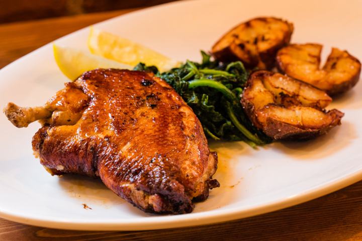 Roasted chicken