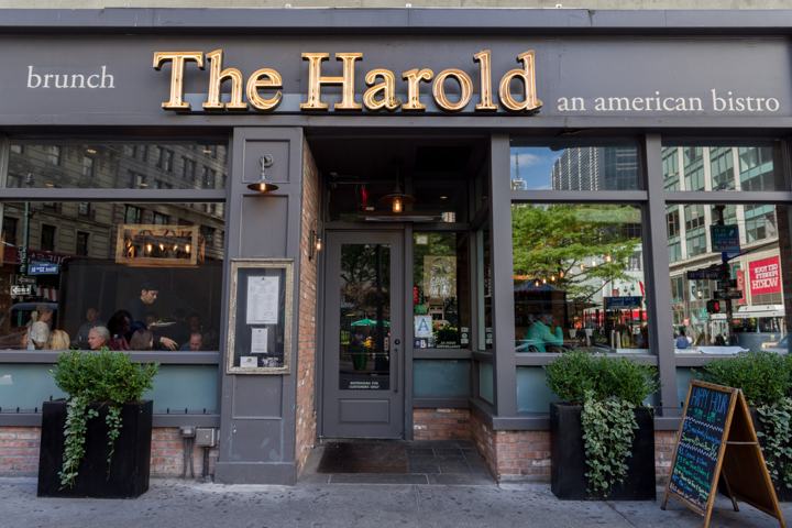 The Harold storefront broadway
